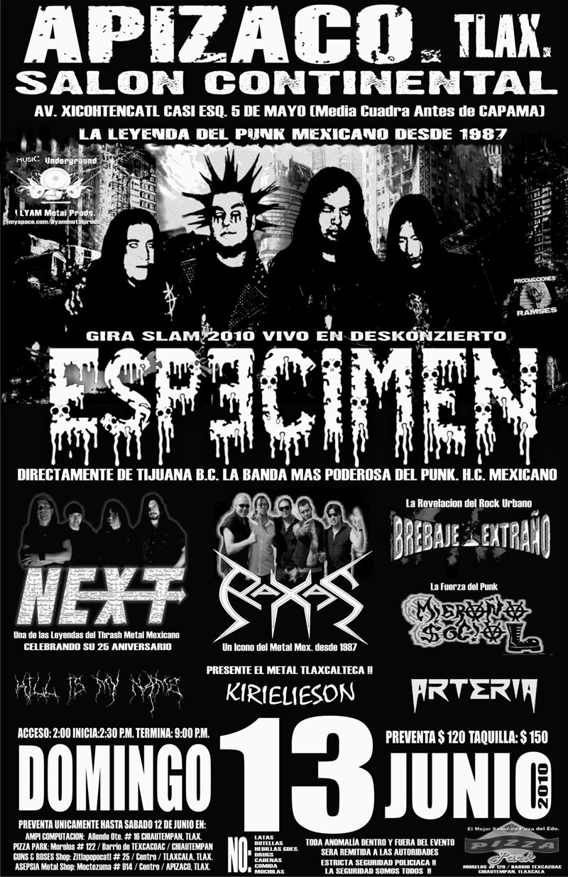 Especimen en Apizaco Tlaxcala 2010